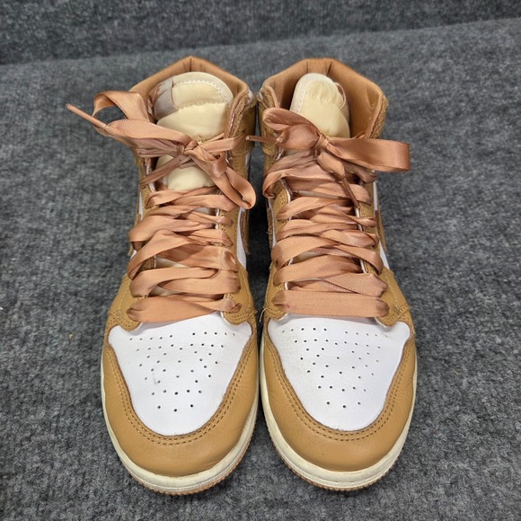 Nike Air Jordan 1 Retro High OG Praline PS Kids Size 3Y‎ Praline-Sail FN6621-201 - Picture 5 of 14